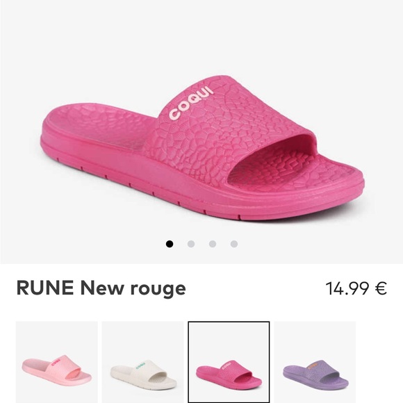 Coqui slides pink and textured! Used but still in great condition. - Picture 3 of 3